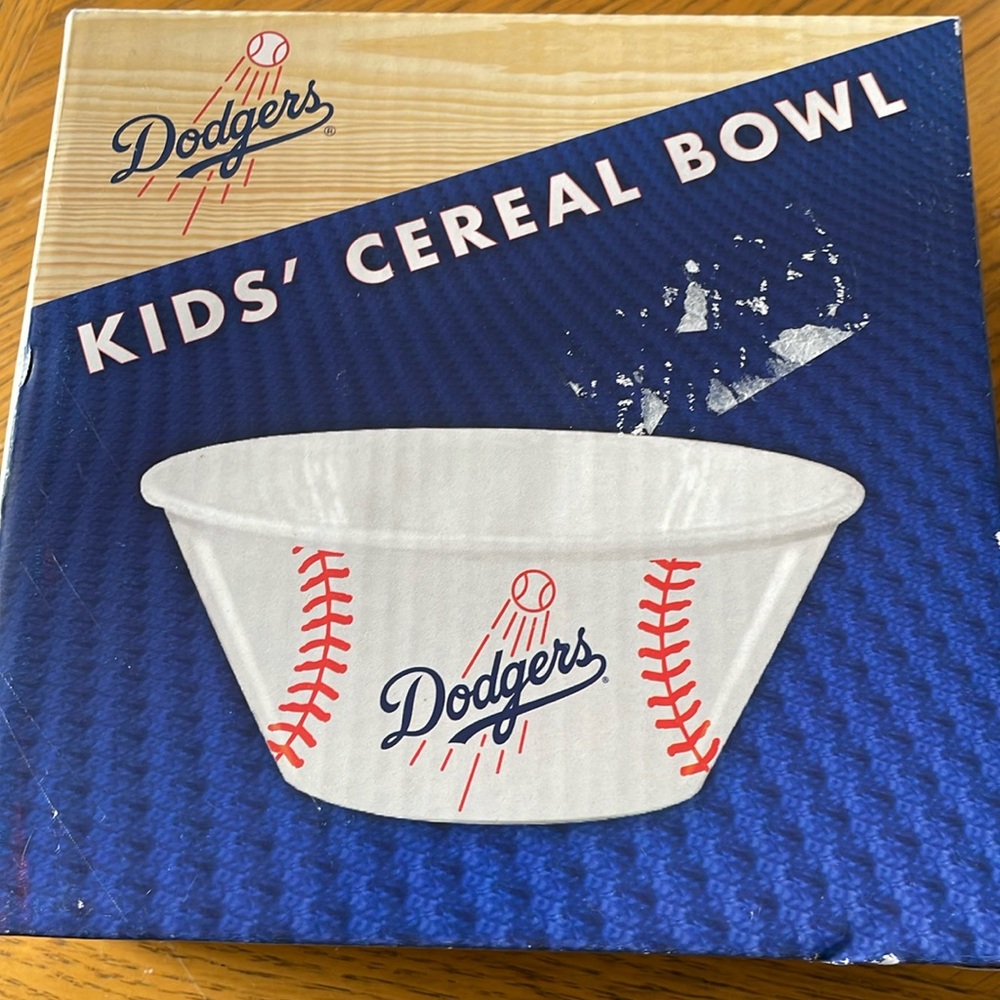 Los Angeles Dodgers Kids’ Cereal Bowl NEW - Picture 2 of 3